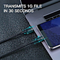 Miniatyrbillede 6 af 6: 2 stk. 1 meter Baseus USB-C til USB-C hurtigoplader