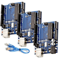 Miniatyrbild 1 av 4: 3 x mikrokontrollerkort med ATmega328P ATmega16U2 inklusive e-bok
