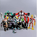 Miniatyrbillede 3 af 5: Ben 10 Actionfigur 9 stk 5\" Pvc Dock Set Legetøj Model