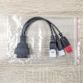 Miniatyrbilde 5 av 5: OBD2 diagnostikkabel for Yamaha Kline Euro5 motorsykkel 16-pin til 3-pin 4-pin 6-pin OBD2 3-i-1 diagnostisk adapter