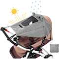 Miniatyrbillede 1 af 5: Solskydd til barnevogn, Soltag til vogn, UV 50