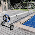 Miniatyrbillede 5 af 5: Poolrulle til pool, rulle til boblebadsovertræk, poolrulle til fritstående pool, til solbeskyttelse og presenninger til pools - Perf-XF6- 8 straps each