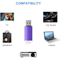 Miniatyrbillede 4 af 5: 16 GB USB-hukommelse 3-pak USB-hukommelse med stor kapacitet USB