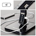 Miniatyrbilde 4 av 5: tectake Skrivebordslampe, LED, dimbar, sammenleggbar, 14W - per stykk black 1200