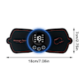 Miniatyrbild 3 av 3: Ems Massager Rygg Helkroppsmuskelstimulator Smärtlindrande enhet Ny1st-XF4-