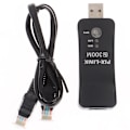 Miniatyrbillede 1 af 5: Trådløs LAN-adapter WiFi Dongle RJ-45 Ethernet-kabel