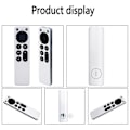 Miniatyrbilde 4 av 5: Fjernkontroll for APPLE TV 4K, Universell Erstatningsfjernkontroll med Høy Kompatibilitet og Lang Rekkevidde, Ergonomisk