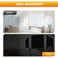 Miniatyrbilde 8 av 8: 150*200cm blendingsgardin solskjerming 100% blendings termisk beleggfilm-XF2-