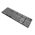 Pikkukuva 1 / 11: Näppäinhattusetti 132 näppäintä Korkea Läpinäkyvä PC CBSA Korkeus Matta Ergonominen DIY Vaihtonäppäimistö Mekaaniselle Näppäimistölle Valkoinen