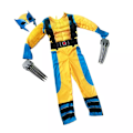 Miniatyrbild 3 av 6: Wolverine Halloween-kostym för pojkar, Marvel Superhjälte, Födelsedagspresent 5-6Y