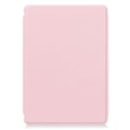 Miniatyrbild 2 av 5: For Samsung Galaxy Tab S9 Fe+ 360 Rotation Transparent Smart Case with Keyboard Pink