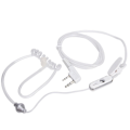 Miniatyrbilde 2 av 5: 2 stk 2-pin dobbelt ørepropp øretelefon mikrofon Ptt for Etc Radio Walkie Talkie headset ørepropp