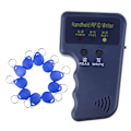 Pikkukuva 2 / 5: 125 kHz kädessä pidettävä RFID-kirjoitin/kopiokone/lukija/monistin 1 sinisellä Blue Duplicator +10PCS ID Tags