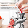 Miniatyrbild 4 av 5: Köttkvarn Manuell korvmaskin Handvev Hackat kött Korvfyllningsverktyg-XF6-