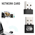 Pikkukuva 4 / 5: 650 Mbps Mini USB Wifi-sovitin langaton verkkokortti 802.11AC D 2.4GHz & 5.8GHz 650M one-size