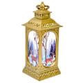 Miniatyrbilde 3 av 8: 5,1 tom LED julelys lanterne varmt lys nisse