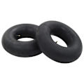 Miniatyrbillede 2 af 9: vidaXL Dæk og inderslange til sækkevogn 4 stk. 15x6.00-6 4PR gummi Black Svart