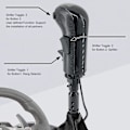 Pikkukuva 3 / 7: Ammattimainen PC-kilpa-auton vaihdekeppi Logitech G25 G27 G29H G920 G923 ja Thrustmaster TH8A -malleille