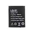 Miniatyrbilde 1 av 5: LQ-S1 3.7V 380mAh Oppladbart Li-ion-batteri for Smart Watch Ny