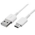 Miniatyrbillede 6 af 7: To (2) stk. originale Samsung USB-C datakabler til opladning white