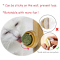 Miniatyrbild 3 av 6: 4 st kattmyntabollar, tandrengörande kattmyntaleksak för katt, 5*4cm-XF3-