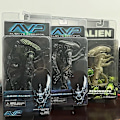 Miniatyrbillede 2 af 7: NECA Grid Warrior Xenomorph Alien Figur Alien vs Predator Actionfigur Samlermodel Legetøj Julegave Fødselsdagsgave Warrior