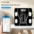 Miniatyrbillede 7 af 8: Digital badevægt Kropsfedt BMI-monitor HVID-XF3-