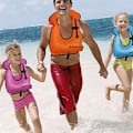 Miniatyrbillede 3 af 4: Børne Bærbar Oppustelig Flydevest Snorkelvest pink