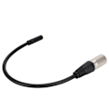 Miniatyrbillede 4 af 8: 3,5 mm hun til XLR han zinklegering 3,5 mm interface Lydadapter Kabel Patch ledning