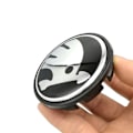 Miniatyrbild 2 av 5: 4-pack - Skoda Centrumkåpor / Hjulnav Emblem - Bil 80 65 mm