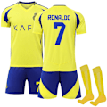 Miniatyrbillede 1 af 2: 2024-2025 Al-Nassr FC fodboldtrøjer til børn nr. 7 Ronaldo-Xin Adult S
