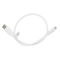 Pikkukuva 4 / 6: DELTACO USB-C - USB-A -kaapeli, 0,5 m, 3 A, USB 2.0, valkoinen 20
