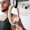 Pikkukuva 3 / 4: Puurenkaita jumppaan, mukana ripustusremmit - Setti 2-6 metriä pitkiä - Säädettävät jumpparenkaat-XF10-