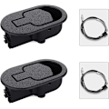 Miniatyrbillede 1 af 5: 2-pak Recliner Reservedele, Holdbar Recliner Frigivelseshåndtag - 120mm