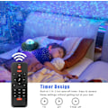 Miniatyrbillede 4 af 5: Stjernehimmel Projektor LED Galaxy Lampe Bluetooth Nattelys 21