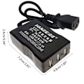 Miniatyrbilde 5 av 9: 3-porters ladeadapter E-sykkel Elsykkel DC-omformer DC36V 48V 72V 120V til 5V 2.1A USB-lader for telefon Nettbrett GPS-XF3-