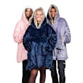 Miniatyrbilde 2 av 10: Snug Rug Deluxe Eskimo Hettegenser Oversized Grey grå
