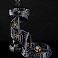 Miniatyrbild 8 av 11: LED Tärningsset D&D Uppladdningsbart, Trådlöst Lysande Tärningsset DND D Black One size