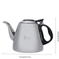 Pikkukuva 3 / 5: Galaxy Hem Induktionsspis Kahvikannu Ruostumattomasta Teräksestä (1,5L) 1 Kpl 1,5l