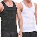 Miniatyrbillede 4 af 6: Formende Undertrøje til Mænd / Korrigerende - Vælg farve! Sort XL Black xl