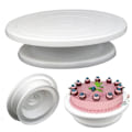 Miniatyrbilde 3 av 7: Kakefat Roterende - Bakeutstyr - Cake turntable white 410