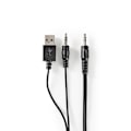 Miniatyrbillede 10 af 11: Nedis PC-højttalere | 2.1 | 33 W | 3,5 mm Han | USB-strøm | Lydstyrkekontrol 1720