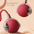 Miniatyrbilde 4 av 7: 2024 Smart Kattkuleleker Automatisk Rullende Ball Elektrisk Kattleksak Selvstyrende Interaktiv Katt Hund Red