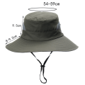 Miniatyrbilde 2 av 5: Hestesvans solhatt for kvinner UV-beskyttelse Foldbar Mesh bred brem