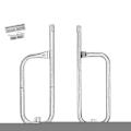Miniatyrbilde 5 av 5: Erstatningsbrenner for Weber Q200 Q220 Q2000 Q2200 gassgrill - 41862