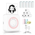 Miniatyrbillede 1 af 5: Mini Lomme Klistermærkeprinter, Bluetooth Trådløs Bærbar Mobil Printer Maskine Termisk Printer Til Noter, Memo, Foto, Lomme Etiket Kvitteringsprinter C option 3