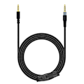 Miniatyrbillede 3 af 11: Flettet forlængerkabel til HyperX Cloud Headset-kabel Mute Lydstyrkekontrol A A
