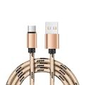Miniatyrbild 7 av 11: 2 m flätad laddningskabel USB typ-c laddare för Samsung Galaxy -- 5-pack