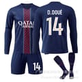 25-26 Paris Saint-Germain hemmatröja set (med strumpor) NR.14 D.DOUE