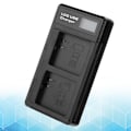 Miniatyrbilde 11 av 11: A-1 Batteri med LCD-lader med Doble Plasser for Arlo Pro/ Pro 2 VMA4400 2440mAh